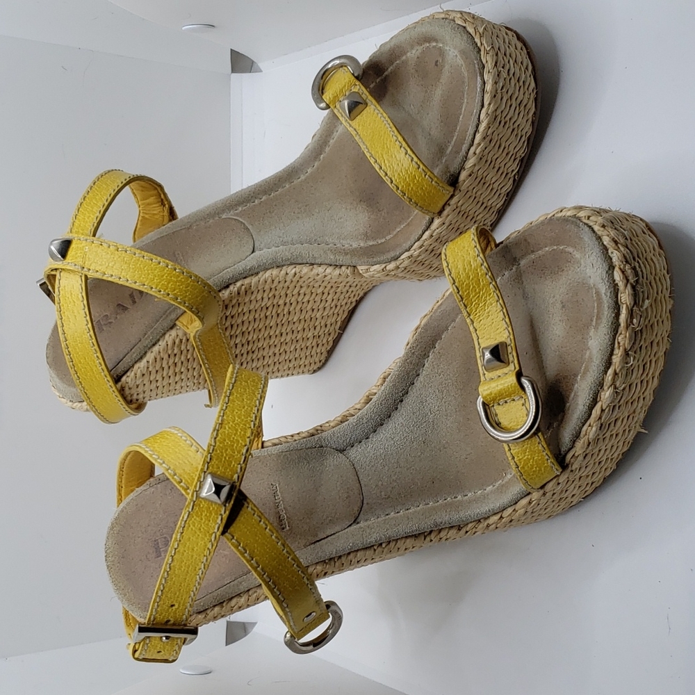PRADA Authentic Wedges